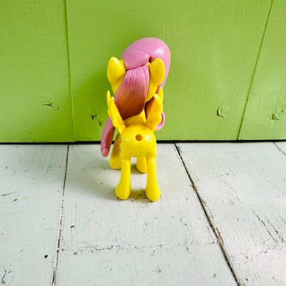 My Little Pony Fluttershy Rainbow Action Figure Toy Yellow Pegasus Pony - Picture 5 of 7